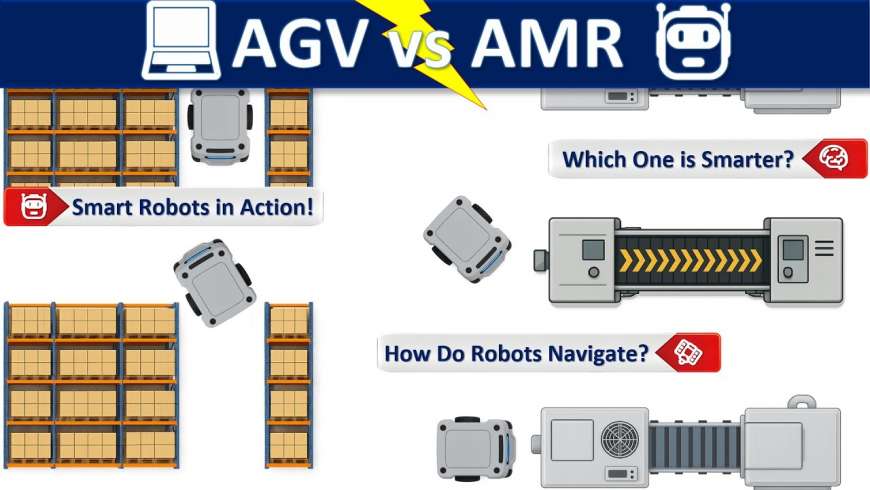 Полный обзор AGV и AMR роботов – сравниваем и делаем выводы