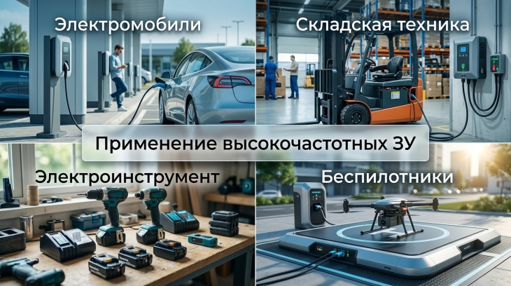 Преимущества использования высокочастотных зарядных устройств для Li-Ion батарей фото