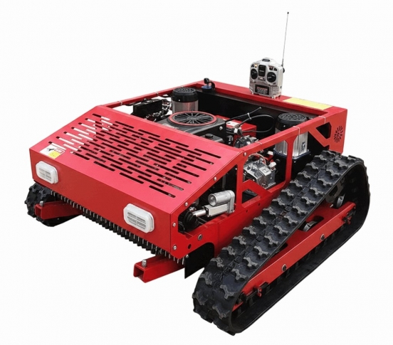 Колёсная или гусеничная RC-косилка фото