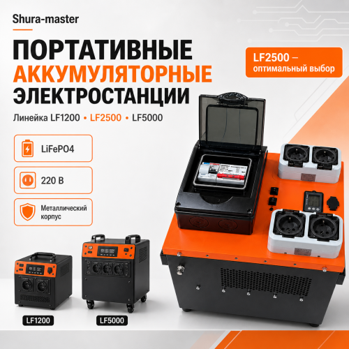 Портативные аккумуляторные электростанции фото