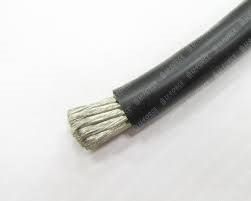 15AWG 1,5 мм² Медный провод в силиконовой изоляции (чёрный, UL3135) фото