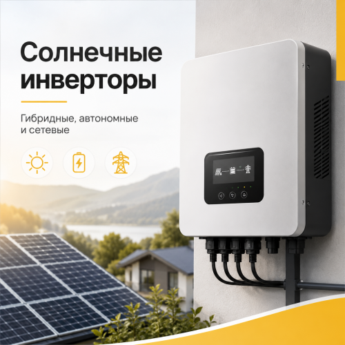 Солнечные инверторы фото