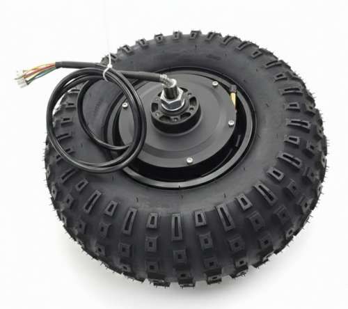 Мотор-колесо под вилку редукторное, 600 Вт, 350 мм, Faraday FLD-14/JS-5 фото