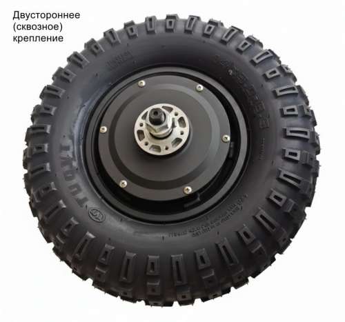 Мотор-колесо под вилку редукторное, 600 Вт, 350 мм, Faraday FLD-14/JS-5 фото