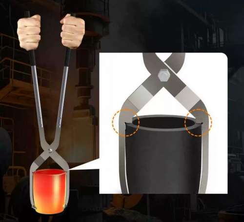 Печь газовая для плавки цветных металлов, 12/25 кг, GONGYI PQFF-03 фото