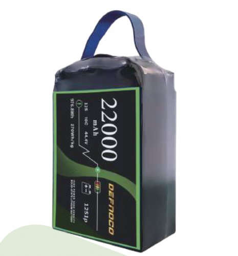 Аккумулятор 12S1P 44,4 Вольт 22 А*ч Li-ion 22000mah, Semi-solid, мод. Def 10С фото