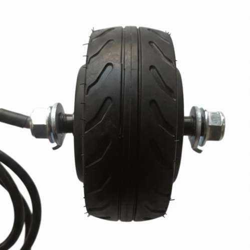 Мотор-колесо 4", 150-250 Вт, с редуктором, Faraday фото