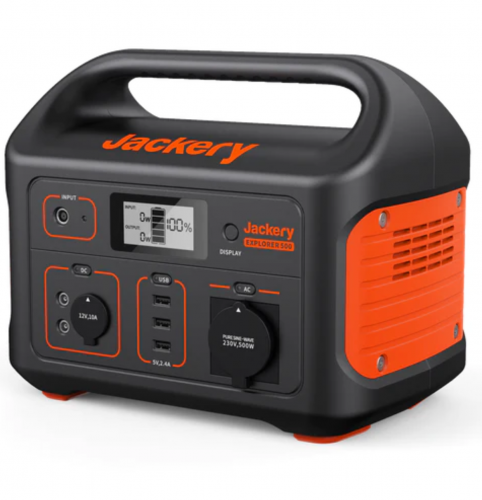 Портативная электростанция Jackery Explorer 500 – аккумуляторная станция фото