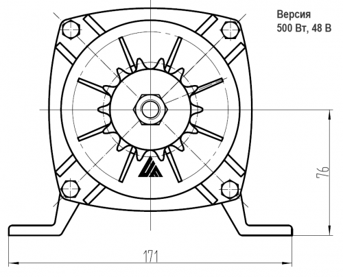 Мотор-редукторы 350-750 Вт, BM1418ZXF фото