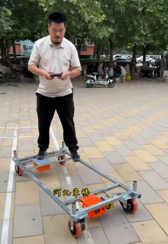 Электротура самоходная, леса, вышка, помостья с мотором мод.РТ фото