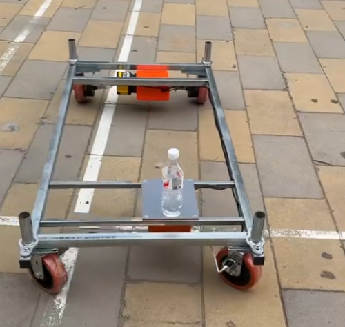 Электротура самоходная, леса, вышка, помостья с мотором мод.РТ фото