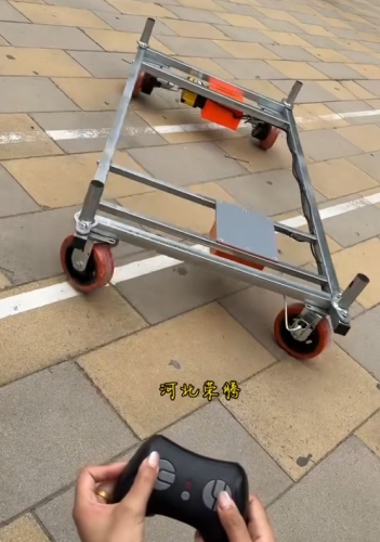 Электротура самоходная, леса, вышка, помостья с мотором мод.РТ фото