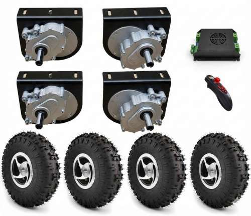 Электропривод для тележки, 1000-1400 Вт, комплект SM-KT04 фото