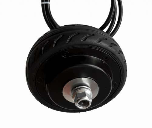 Мотор-колесо 5", 200-300 Вт, без редуктора, литое, Faraday фото