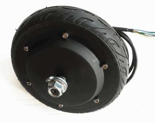 Мотор-колесо 6", 250-500 Вт, без редуктора, литое, Faraday фото