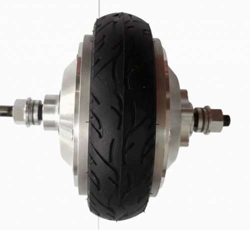 Мотор-колесо 6", 250-400 Вт, c редуктором, литое, Faraday фото