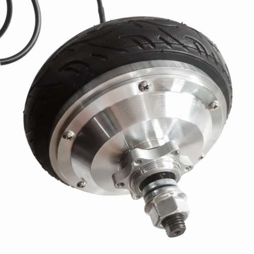 Мотор-колесо 6", 250-400 Вт, c редуктором, литое, Faraday фото