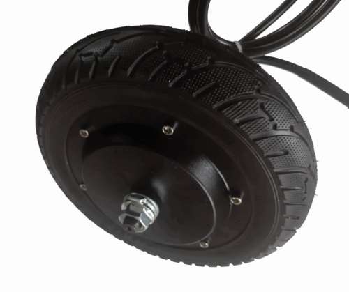 Мотор-колесо 8", 250-400 Вт, с редуктором, литое, Faraday фото