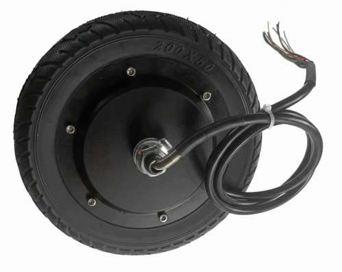 Мотор-колесо 8", 250-400 Вт, с редуктором, литое, Faraday фото