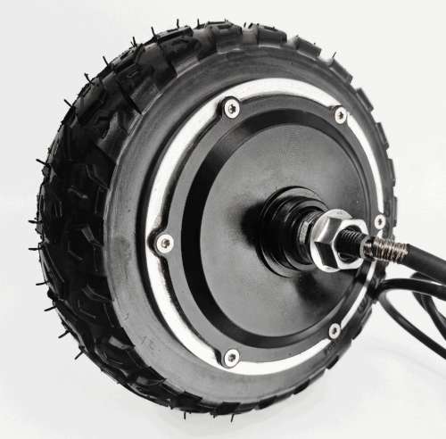 Мотор-колесо 8", 500-800 Вт, с редуктором, литое, Faraday фото