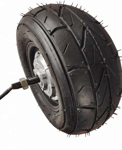 Мотор-колесо 11", 350-1000 Вт, без редуктороа, пневмо, Faraday фото