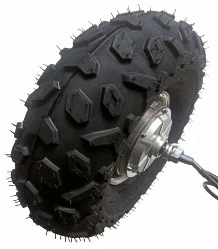 Мотор-колесо 14", 350-1000 Вт, без редуктора, пневмо, Faraday фото