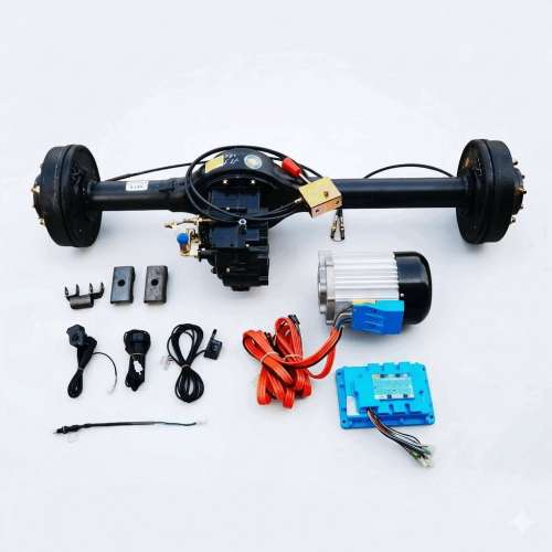 Электропривод для тележки 6/8 кВт, с дифференциалом, с коробкой передач, DATAI 280 фото