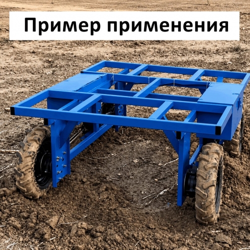 Электропривод для с/х тележки с р/у (RC) (3000 Вт, SM-KT17) фото
