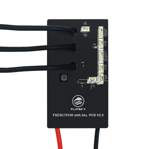 Контроллер бесщёточного двигателя BLDC (14-84 В, 250 А, Flipsky 75100 V2.0) фото