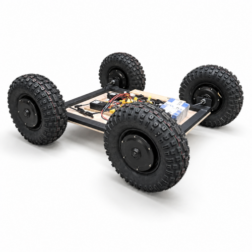FPV бот-ровер 4×4, 2400 Вт, радиоуправляемая платформа фото