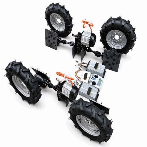 Электропривод для с/х тележки с р/у (RC) (3000 Вт, SM-KT17) фото