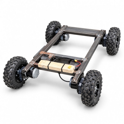 Радиоуправляемая платформа FPV-бот ровер 4×4 1400 Вт, без АКБ фото