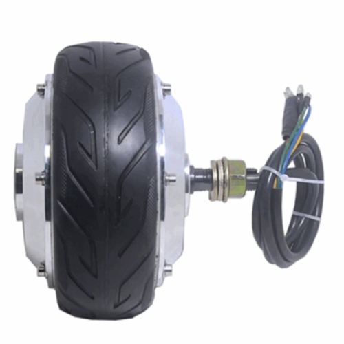 Мотор-колесо 6", 250/330 Вт, с редуктором, литое, HB-156 фото