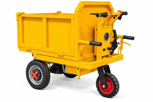 Тачка электрическая Rutrike СТБ 500 "Бункер" (500кг) фото