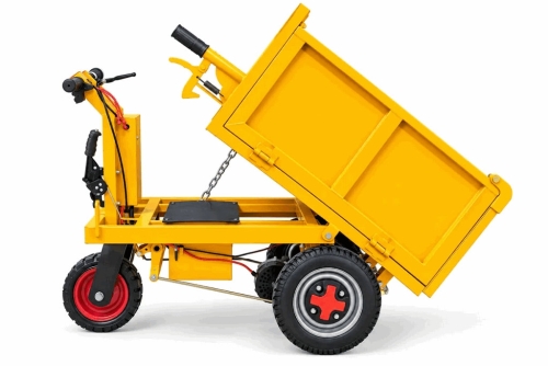 Тачка электрическая Rutrike СТБ 500 "Бункер" (500кг) фото