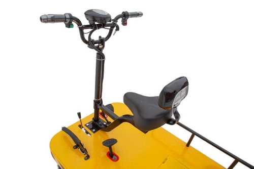 Электрическая тележка платформенная  Rutrike СКЛАД 1500 NEW (600кг, 1520×1040) фото