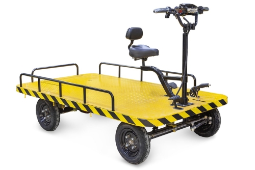 Электрическая тележка платформенная  Rutrike СКЛАД 2000 NEW (800кг, 2000×1130) фото